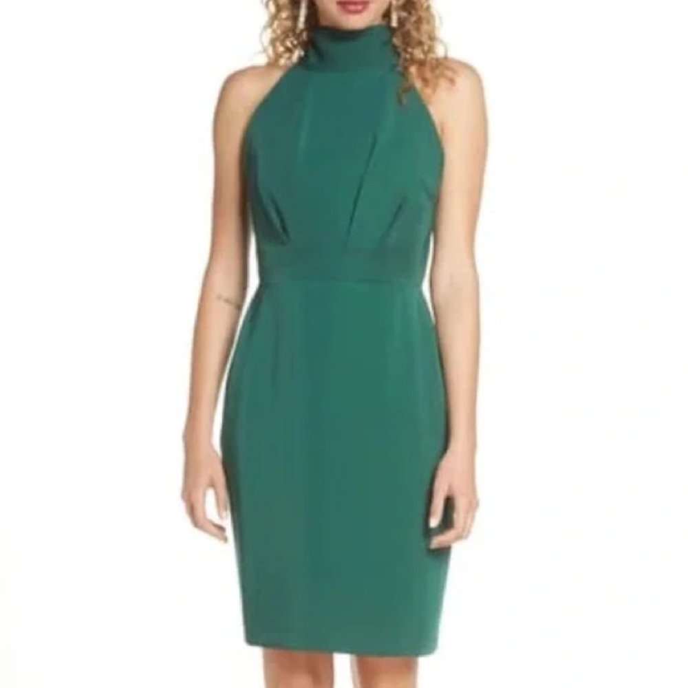 Harlyn Halter Green Dress